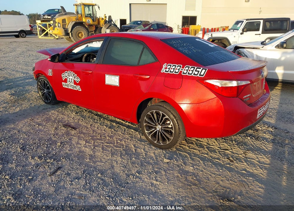 2014 TOYOTA COROLLA S PLUS VIN: 5YFBURHE8EP011679