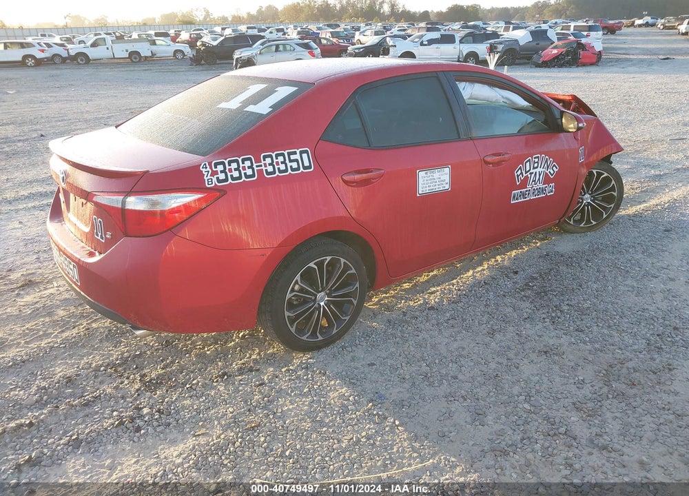 2014 TOYOTA COROLLA S PLUS VIN: 5YFBURHE8EP011679