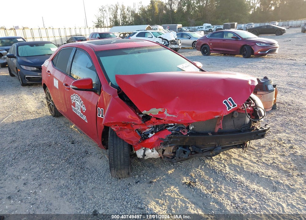2014 TOYOTA COROLLA S PLUS VIN: 5YFBURHE8EP011679
