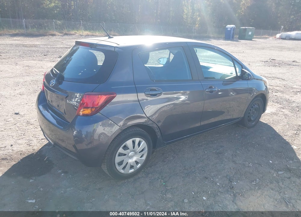 2015 TOYOTA YARIS L VIN: VNKKTUD35FA036658