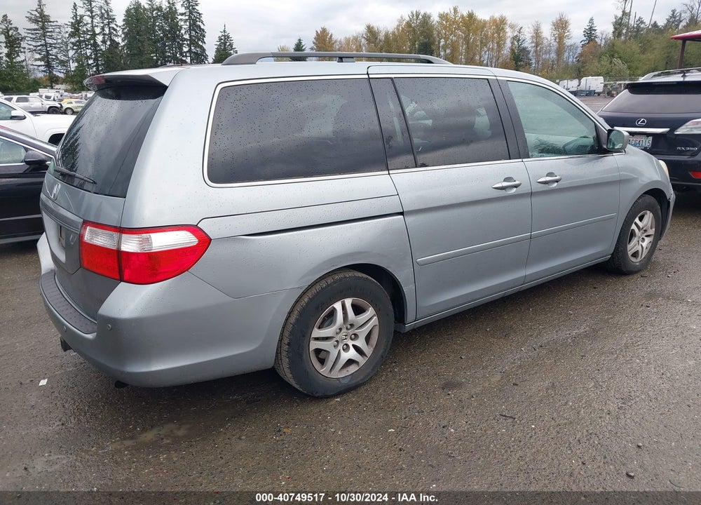2006 HONDA ODYSSEY EX-L VIN: 5FNRL38726B078999