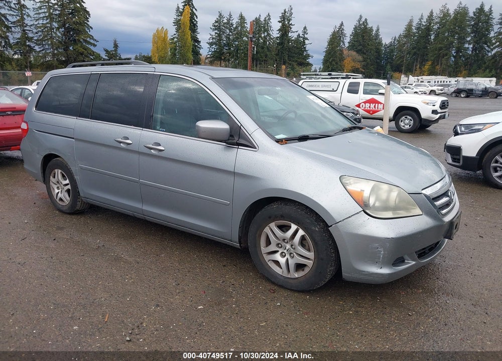 2006 HONDA ODYSSEY EX-L VIN: 5FNRL38726B078999