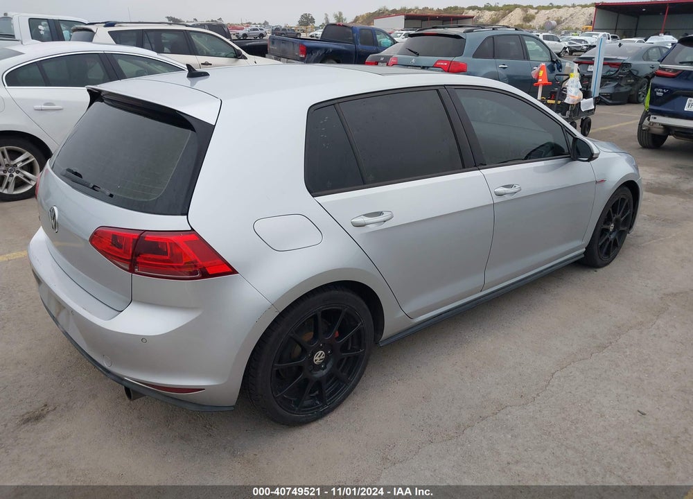 2015 VOLKSWAGEN GOLF GTI AUTOBAHN VIN: 3VW4T7AU9FM067752