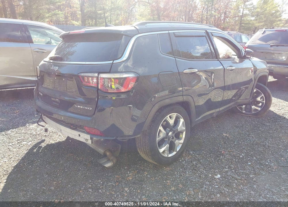 2018 JEEP COMPASS LIMITED 4X4 VIN: 3C4NJDCBXJT114339