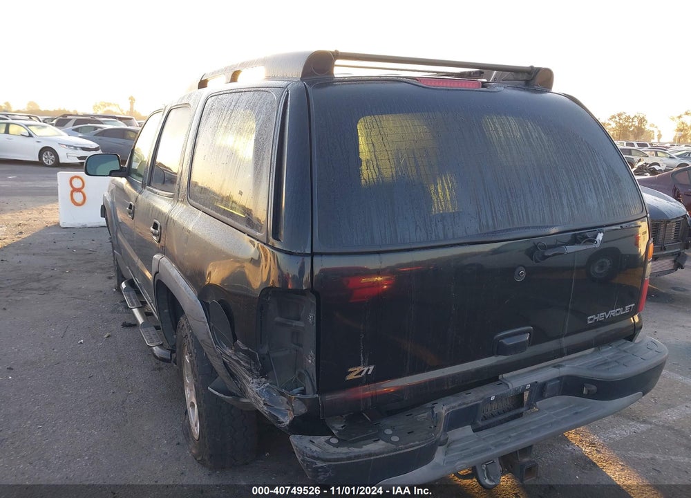2004 CHEVROLET TAHOE Z71 VIN: 1GNEK13T04R259186