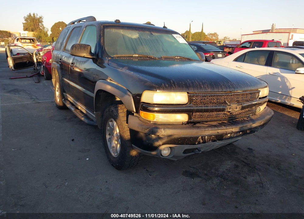 2004 CHEVROLET TAHOE Z71 VIN: 1GNEK13T04R259186