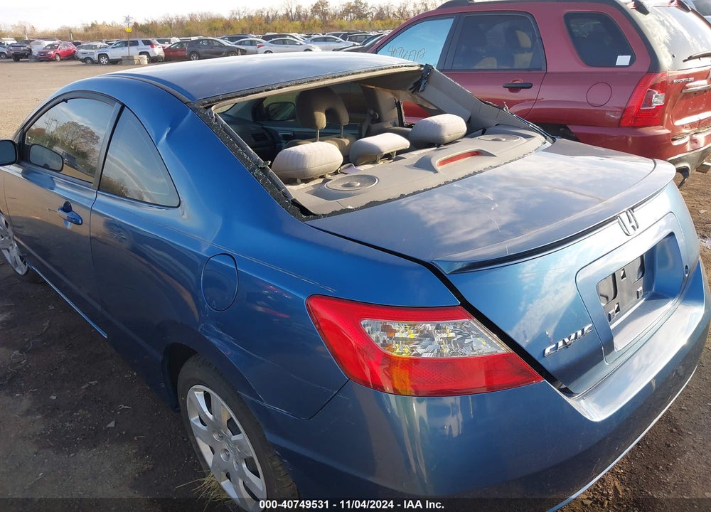 2011 HONDA CIVIC LX VIN: 2HGFG1B63BH500876