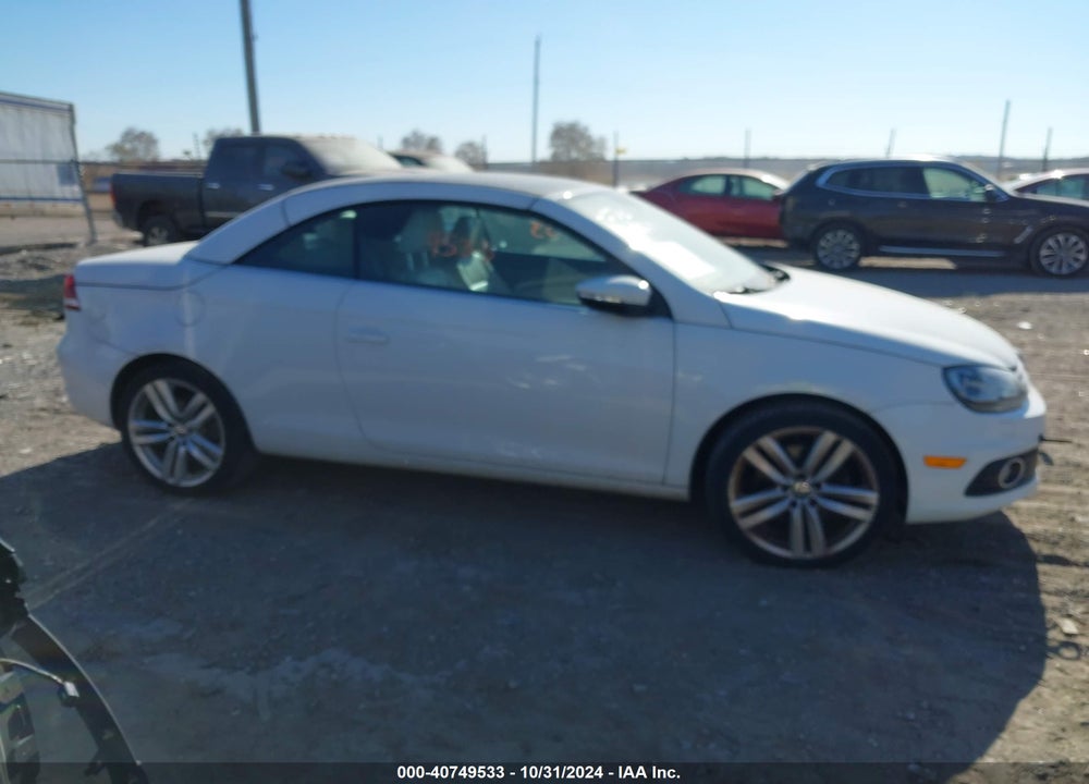 2014 VOLKSWAGEN EOS EXECUTIVE VIN: WVWFW8AH7EV005671