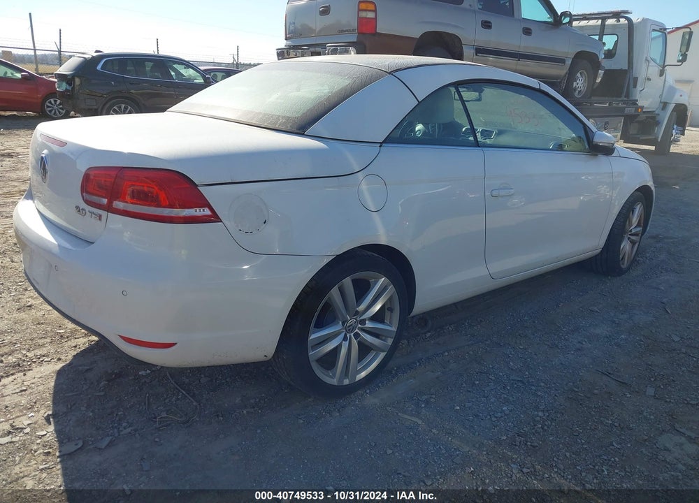 2014 VOLKSWAGEN EOS EXECUTIVE VIN: WVWFW8AH7EV005671