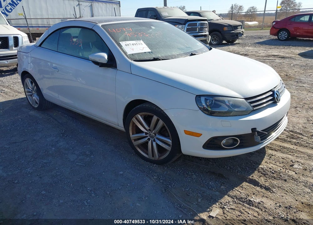 2014 VOLKSWAGEN EOS EXECUTIVE VIN: WVWFW8AH7EV005671