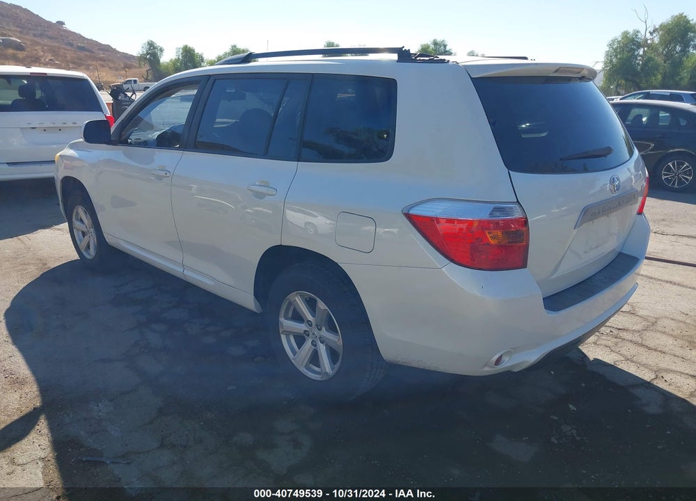2008 TOYOTA HIGHLANDER VIN: JTEDS41A982018843