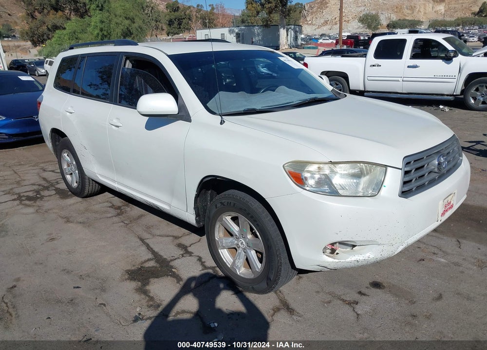 2008 TOYOTA HIGHLANDER VIN: JTEDS41A982018843