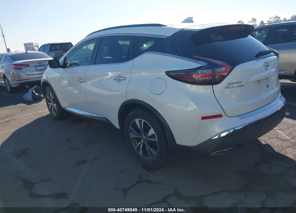 2020 NISSAN MURANO SV FWD VIN: 5N1AZ2BJ2LN160699