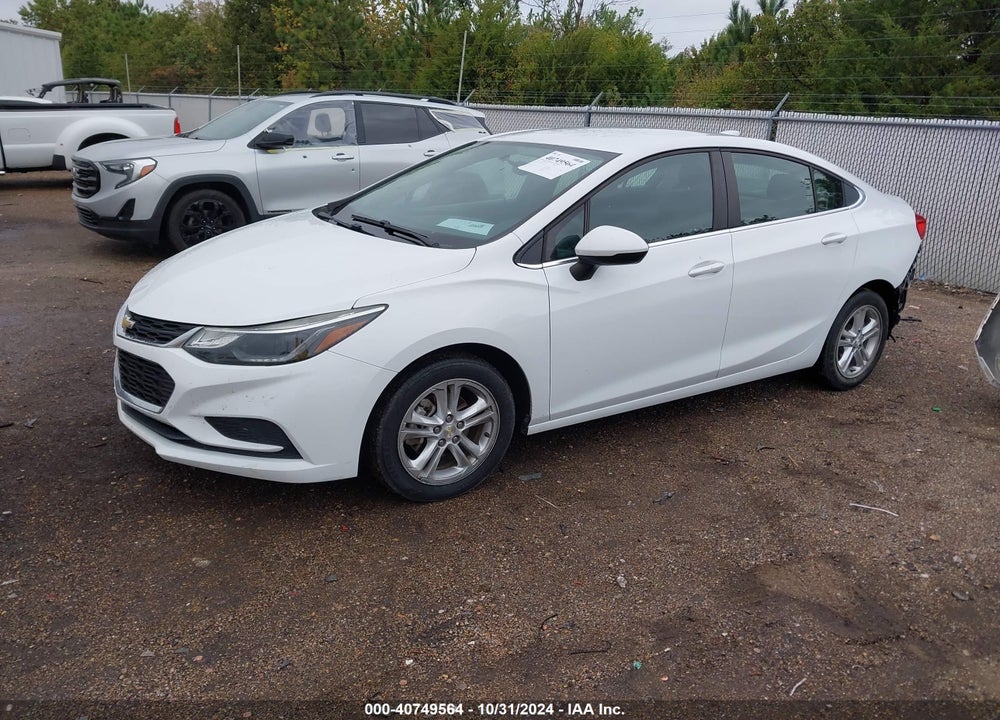2018 CHEVROLET CRUZE LT AUTO VIN: 1G1BE5SM7J7113775