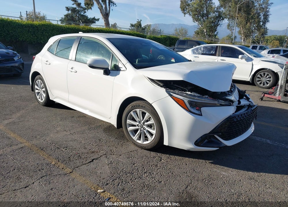 2023 TOYOTA COROLLA SE VIN: JTND4MBE8P3212669