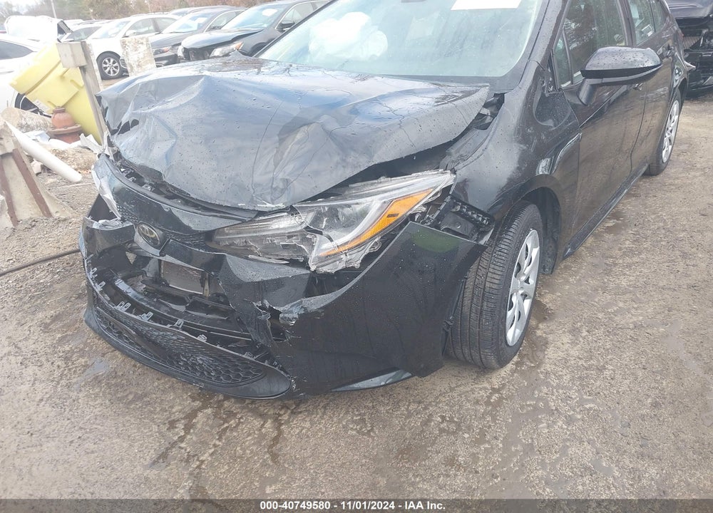 2022 TOYOTA COROLLA LE VIN: 5YFEPMAE4NP302763
