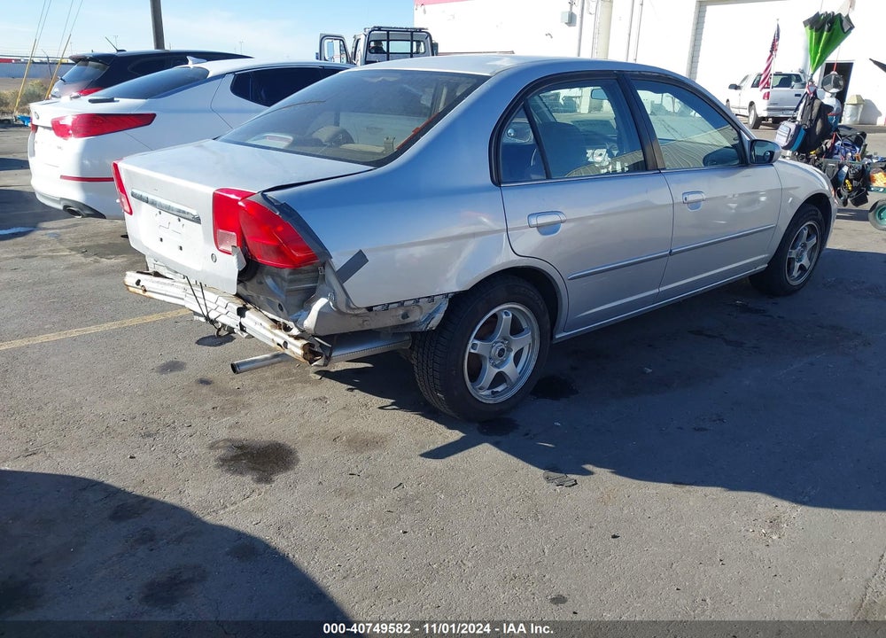 2001 HONDA CIVIC EX VIN: JHMES26781S000784