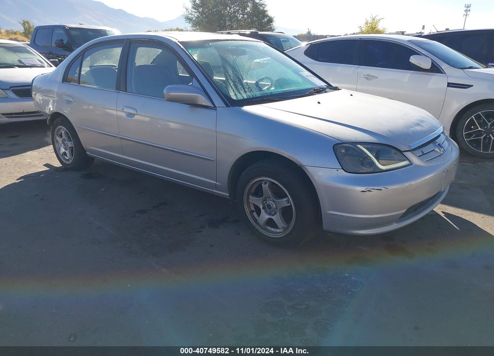 2001 HONDA CIVIC EX VIN: JHMES26781S000784