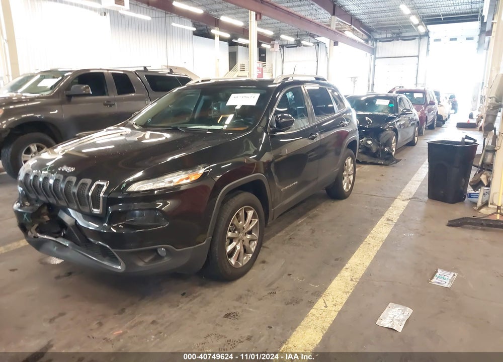 2016 JEEP CHEROKEE LIMITED VIN: 1C4PJMDB0GW267029