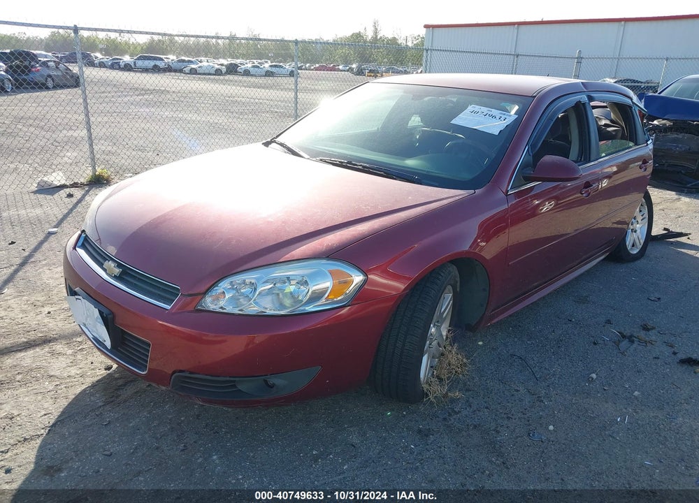 2010 CHEVROLET IMPALA LT VIN: 2G1WB5EK1A1207877