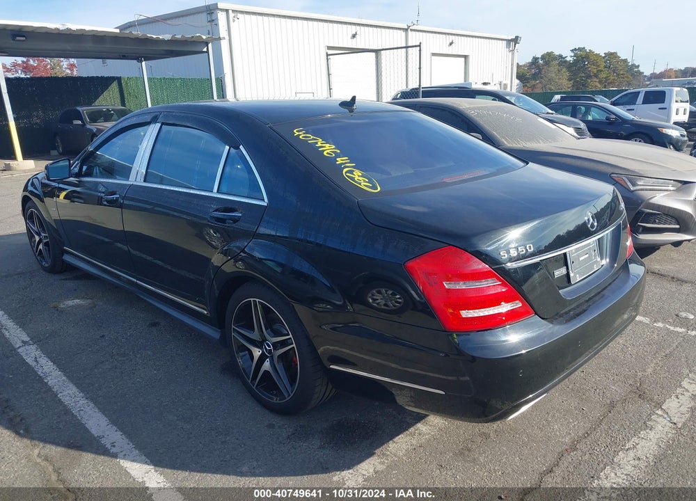 2012 MERCEDES-BENZ S 550 4MATIC VIN: WDDNG9EB7CA429429