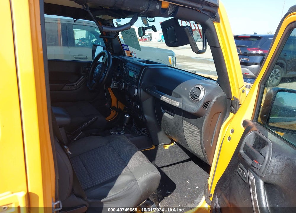 2012 JEEP WRANGLER UNLIMITED SPORT VIN: 1C4HJWDG3CL244321