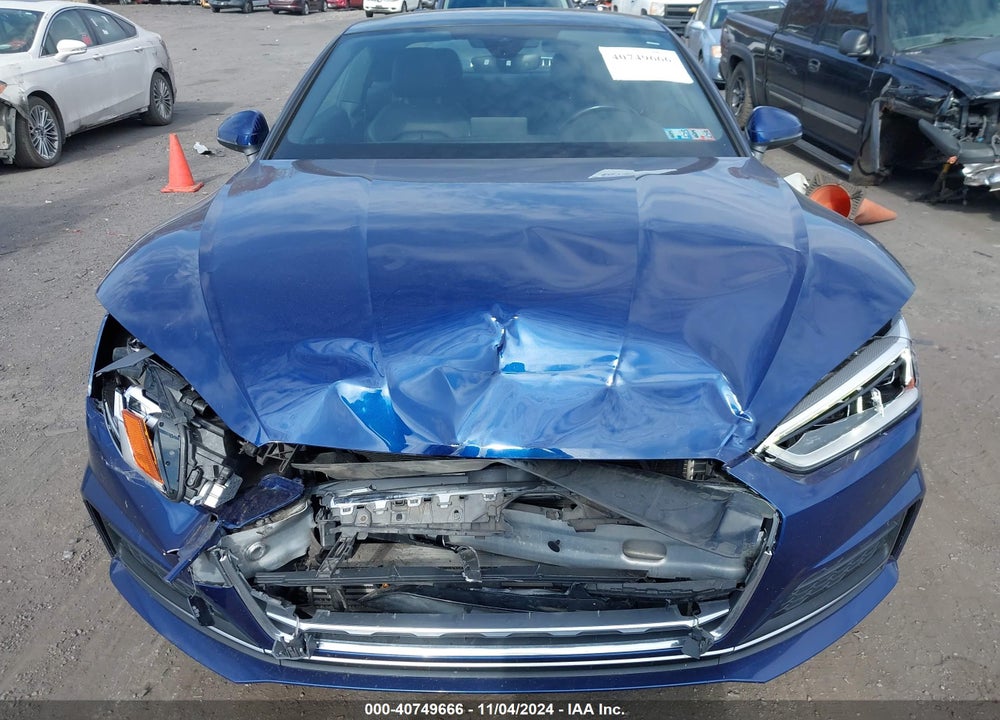 2018 AUDI A5 2.0T PREMIUM VIN: WAUTNAF51JA039812