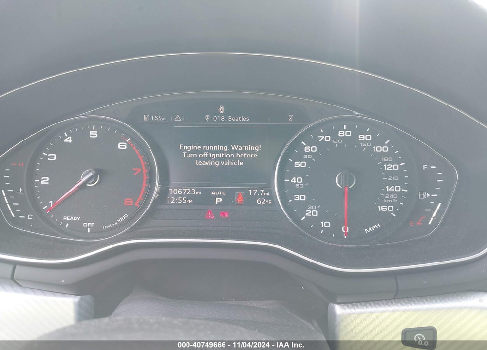 2018 AUDI A5 2.0T PREMIUM VIN: WAUTNAF51JA039812