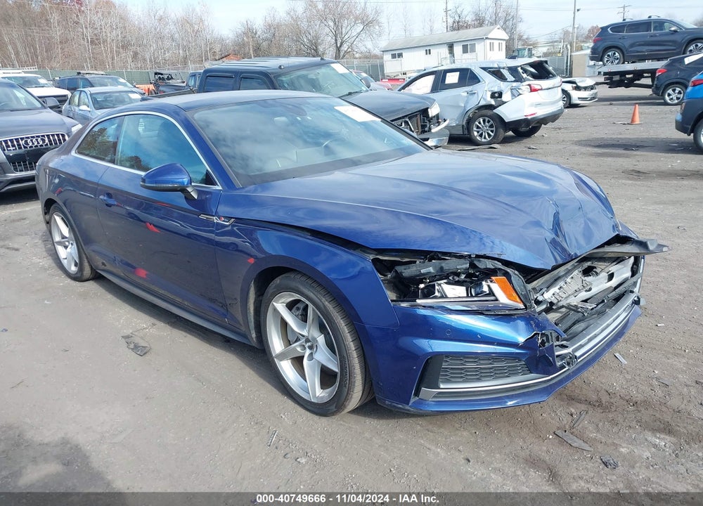 2018 AUDI A5 2.0T PREMIUM VIN: WAUTNAF51JA039812