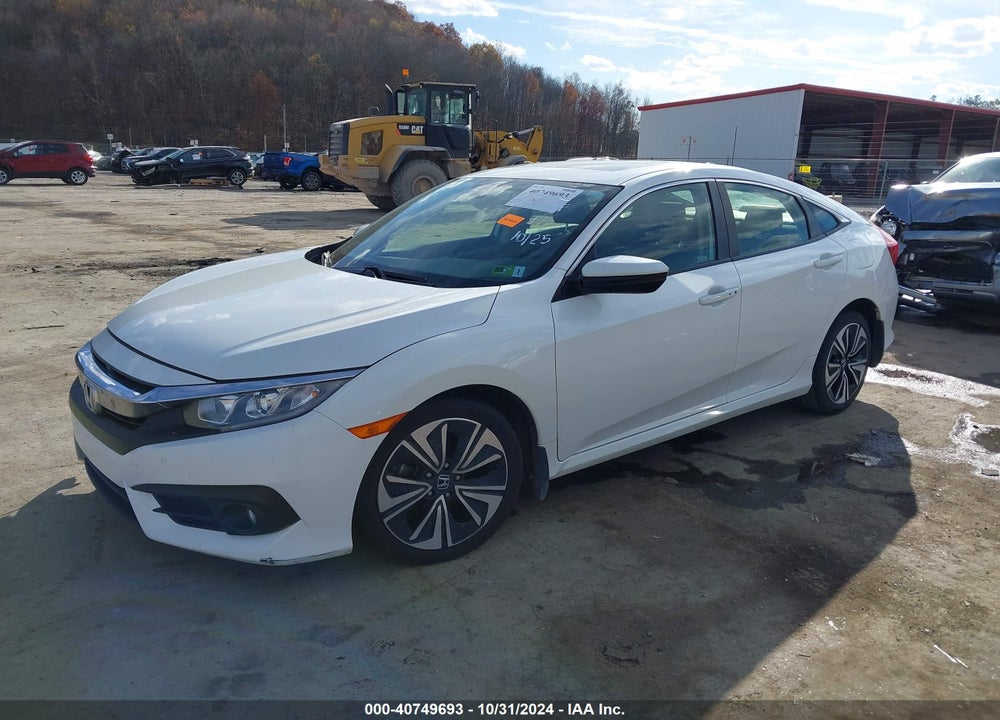 2018 HONDA CIVIC EX-T VIN: JHMFC1F39JX032977