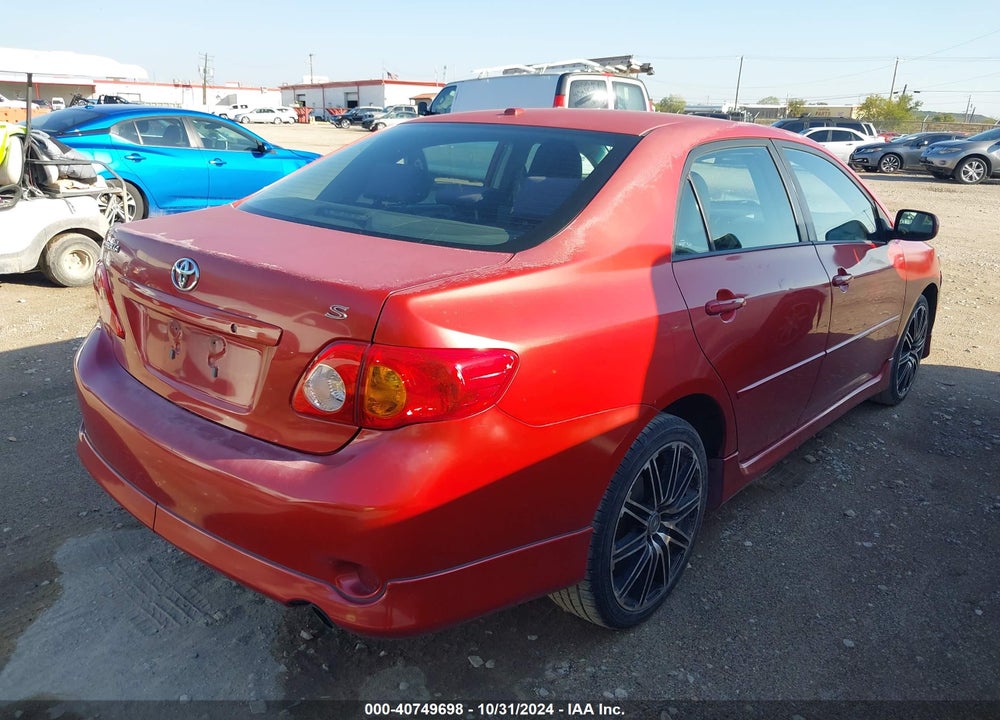 2009 TOYOTA COROLLA S VIN: 1NXBU40E99Z073031