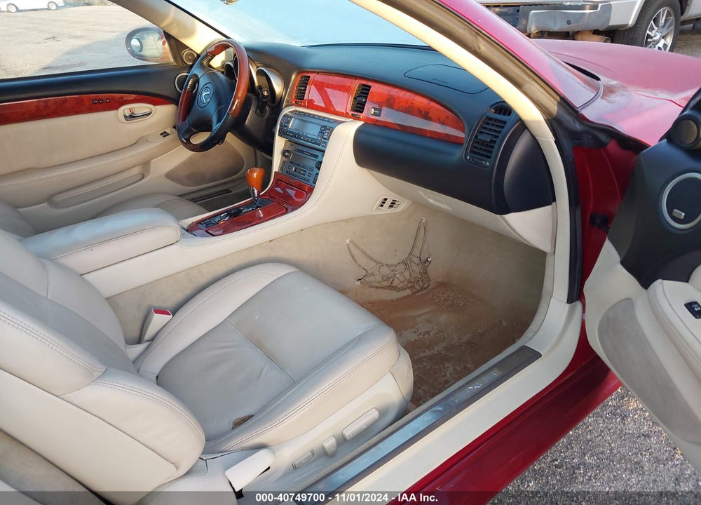 2006 LEXUS SC 430 VIN: JTHFN48YX69008638