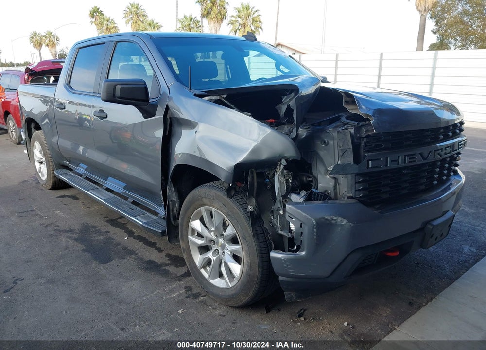 2020 CHEVROLET SILVERADO 1500 2WD SHORT BED CUSTOM VIN: 1GCPWBEH3LZ341013