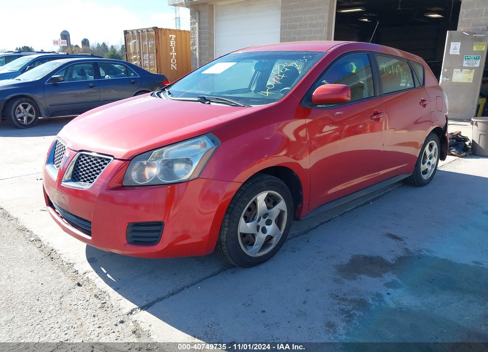 2009 PONTIAC VIBE VIN: 5Y2SP67849Z455932
