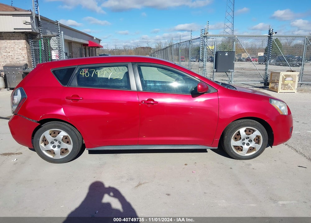 2009 PONTIAC VIBE VIN: 5Y2SP67849Z455932