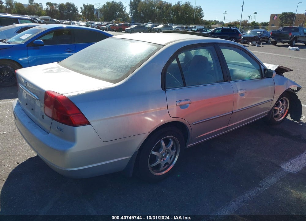 2002 HONDA CIVIC EX VIN: 2HGES26722H508342