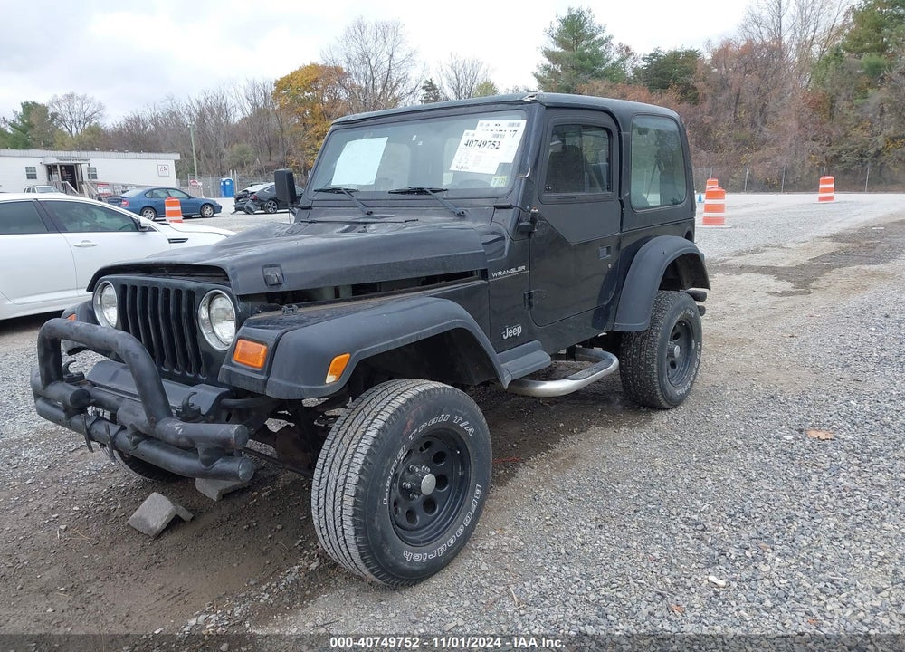 2000 JEEP WRANGLER SE VIN: 1J4FA29P7YP704843