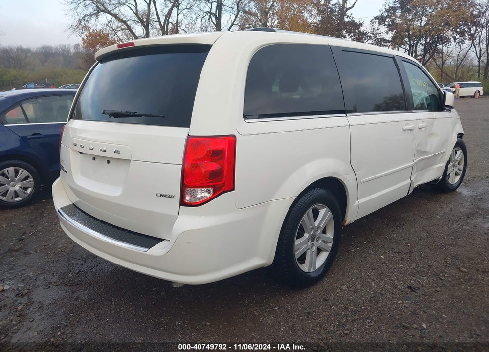 2013 DODGE GRAND CARAVAN CREW VIN: 2C4RDGDG8DR506411