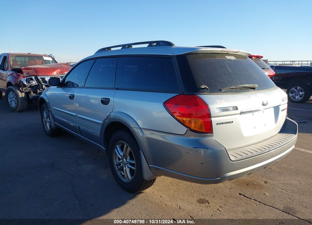 2007 SUBARU LEGACY 2.5I/2.5I BASIC VIN: 4S4BP61C976342601