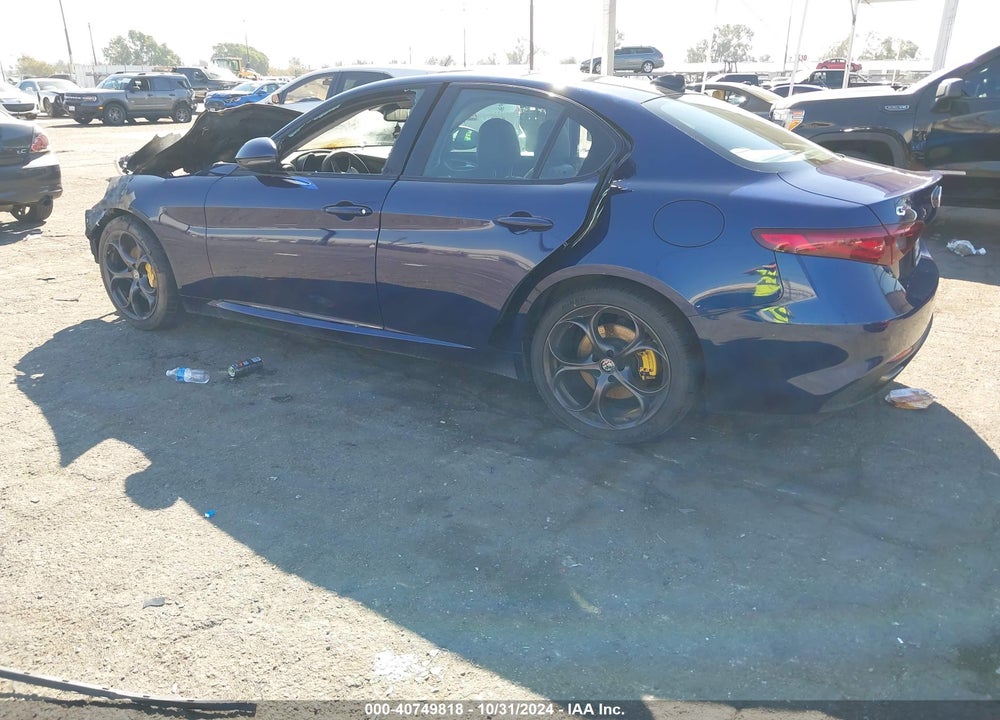 2018 ALFA ROMEO GIULIA TI SPORT AWD VIN: ZARFAEEN7J7565479