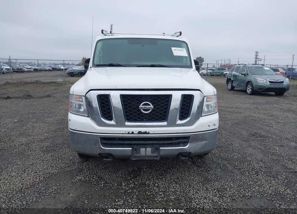 2019 NISSAN NV CARGO NV3500 HD SL V8 VIN: 1N6AF0KY7KN800528