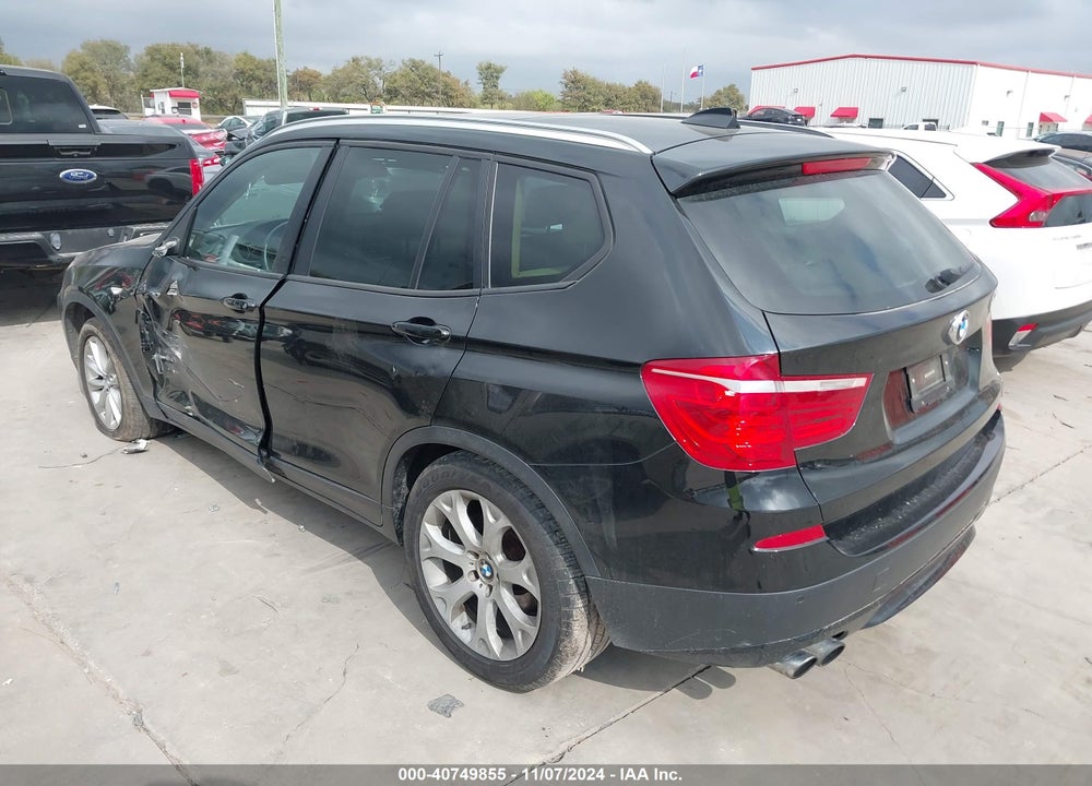 2013 BMW X3 XDRIVE28I VIN: 5UXWX9C54D0A17120