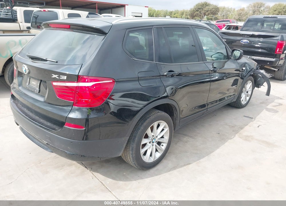 2013 BMW X3 XDRIVE28I VIN: 5UXWX9C54D0A17120