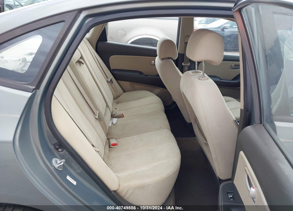 2009 HYUNDAI ELANTRA GLS VIN: KMHDU46D89U759424