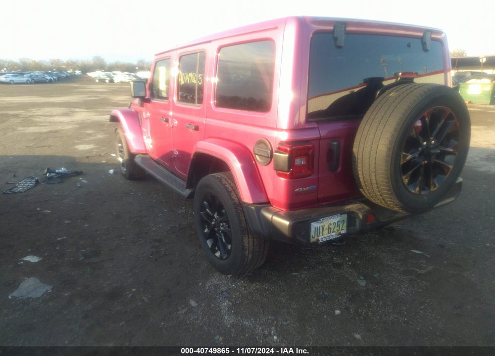 2021 JEEP WRANGLER 4XE UNLIMITED SAHARA 4X4 VIN: 1C4JJXP6XMW868823