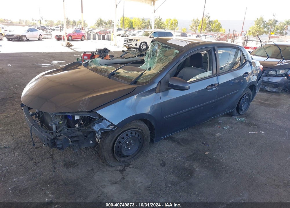 2017 TOYOTA COROLLA LE VIN: 2T1BURHE6HC776300