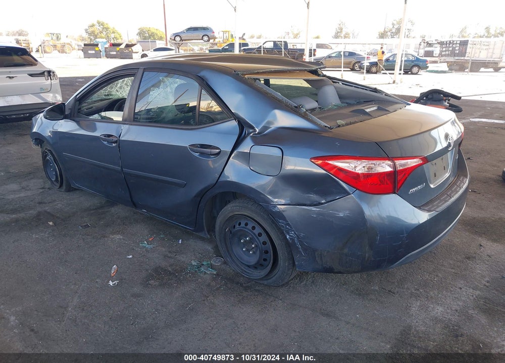 2017 TOYOTA COROLLA LE VIN: 2T1BURHE6HC776300