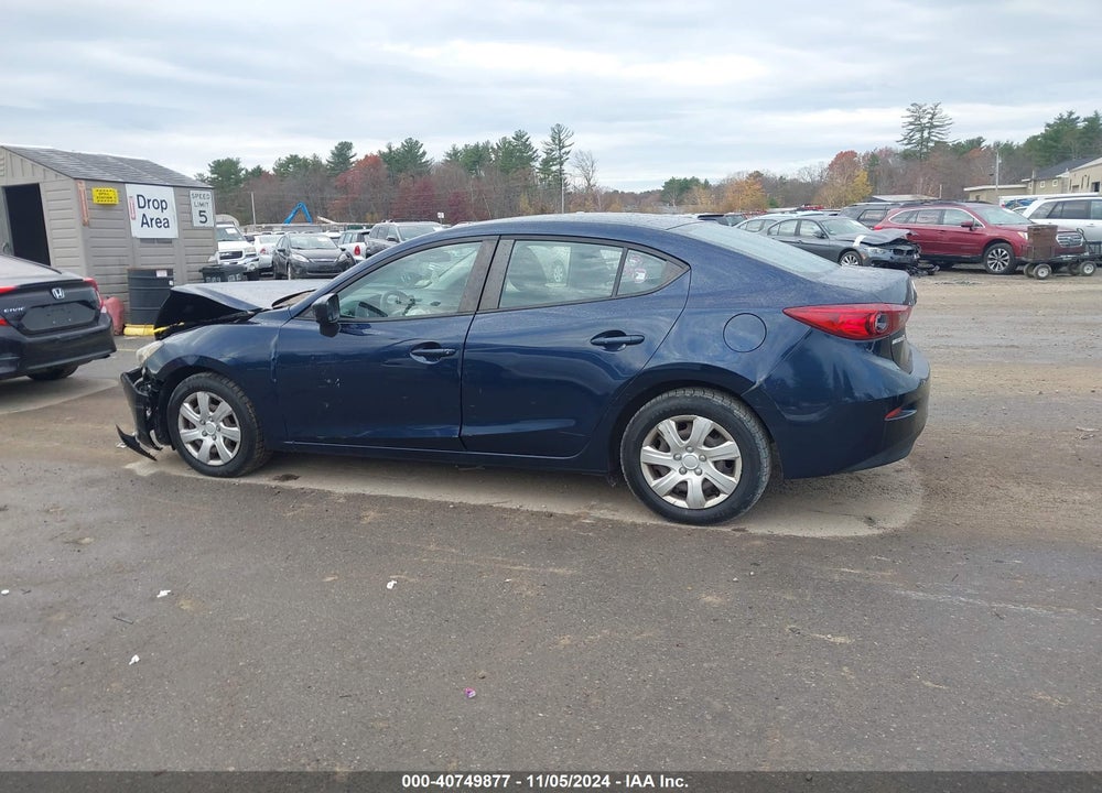 2014 MAZDA 3 I SPORT VIN: JM1BM1U77E1137125