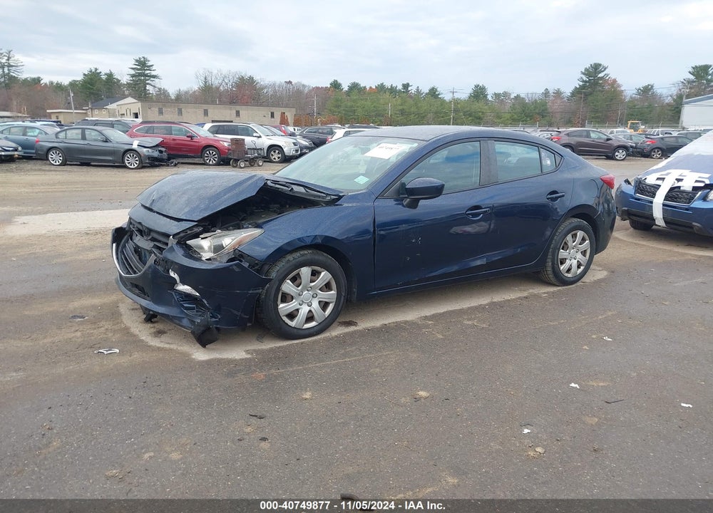 2014 MAZDA 3 I SPORT VIN: JM1BM1U77E1137125