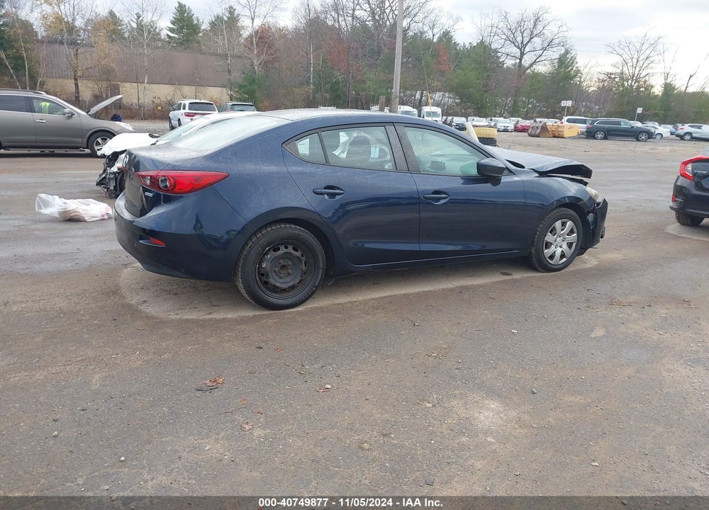 2014 MAZDA 3 I SPORT VIN: JM1BM1U77E1137125